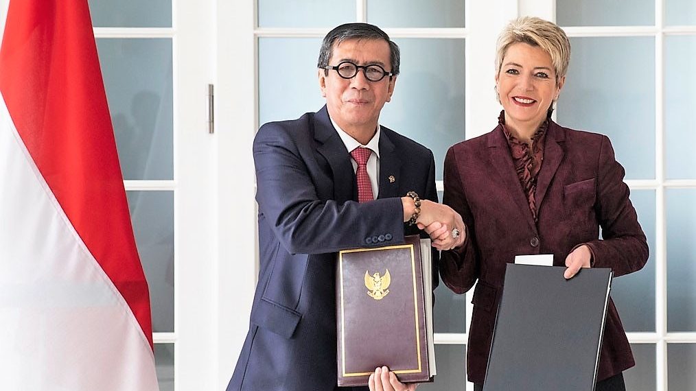 Lawan Korupsi dan Pencucian Uang, Indonesia-Swiss Jalin Kerja Sama Bantuan Hukum Timbal Balik