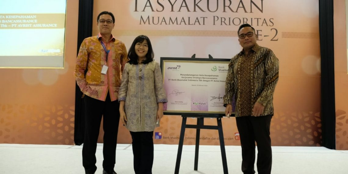 Tingkatkan Ekonomi Negeri, Bank Muamalat Rambat Kerjasama Bancassurance