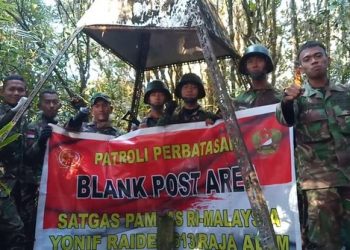 Mencari Satu Patok Penanda Batas Indonesia-Malaysia Butuh 42 Tahun