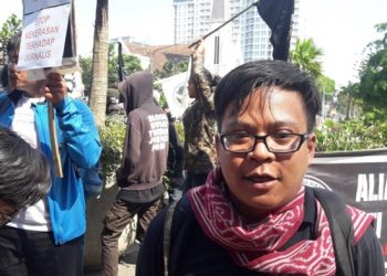 AJI Bandung Kecam Kekerasan Jurnalis di Peringatan Hari Buruh