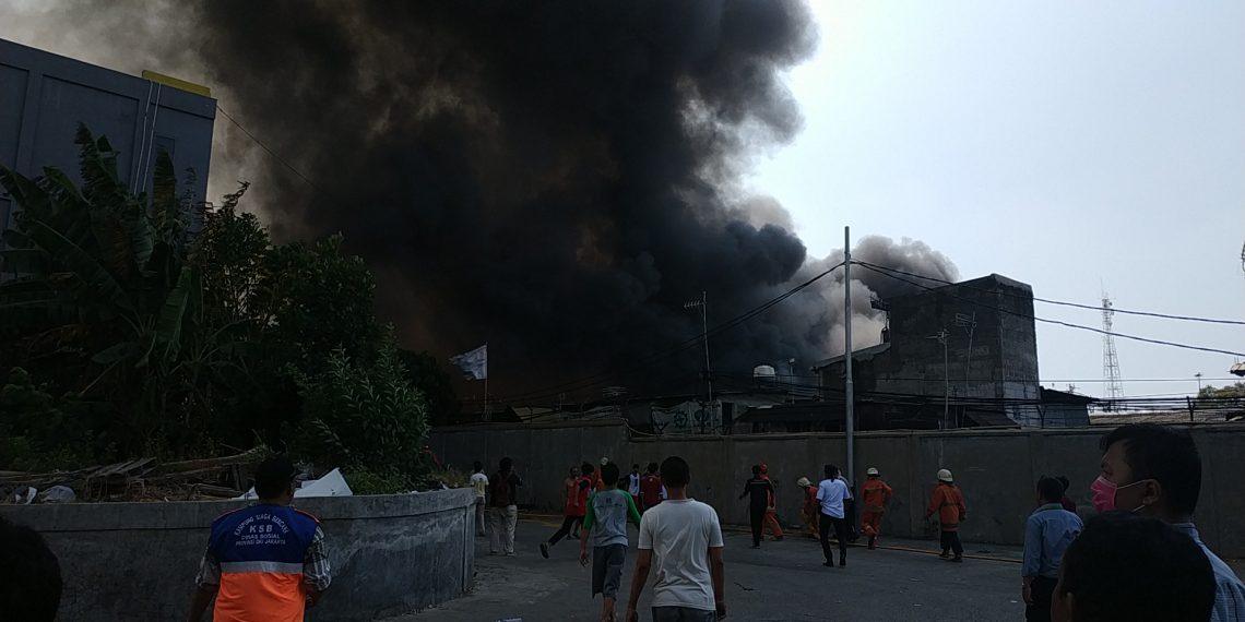 Belasan Rumah Warga di Perkampungan Manggarai Selatan Terbakar