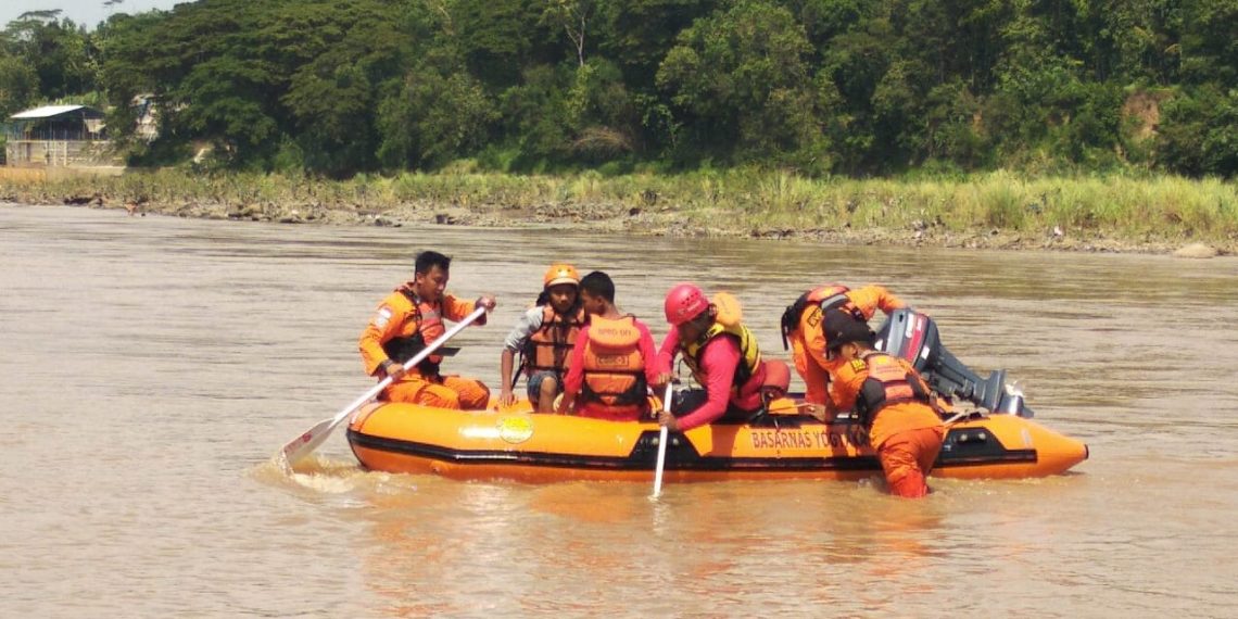 Pencarian Korban Hanyut di Sungai Progo Belum Buahkan Hasil