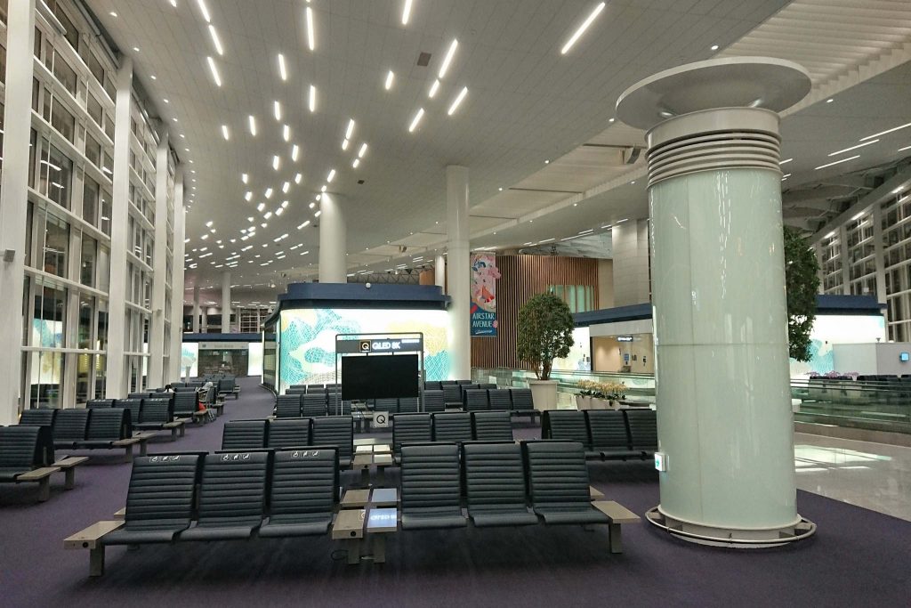 Sunyi di Sudut sudut Bandara  Incheon Korea  Selatan Lontar id