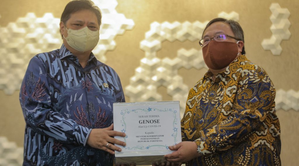 Kantor Menko Perekonomian Gunakan GeNose