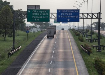 Ruas Tol Cipali Sunyi Menjelang Lebaran