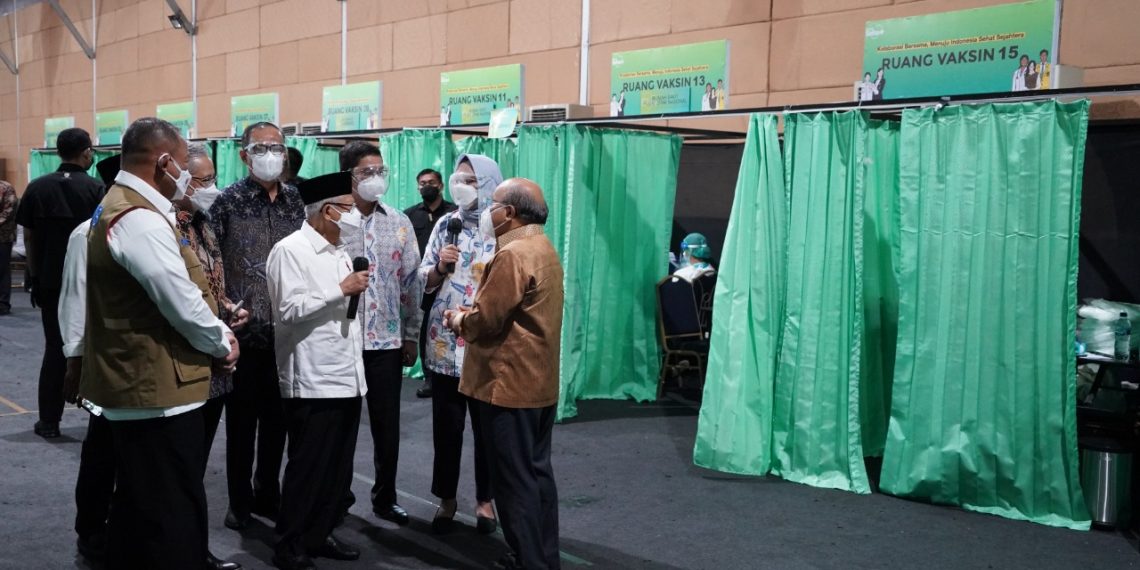 Wapres Harap Akhir 2021 Semua Warga Sudah Tervaksin