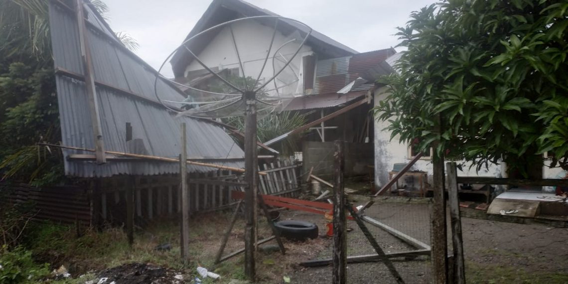 3 Rumah dan 1 Sekolah Rusak Akibat Angin Kencang di Aceh Barat