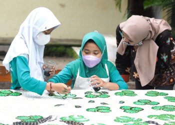 Komunitas Pembatik Cilik di Kabupaten Gunung Kidul